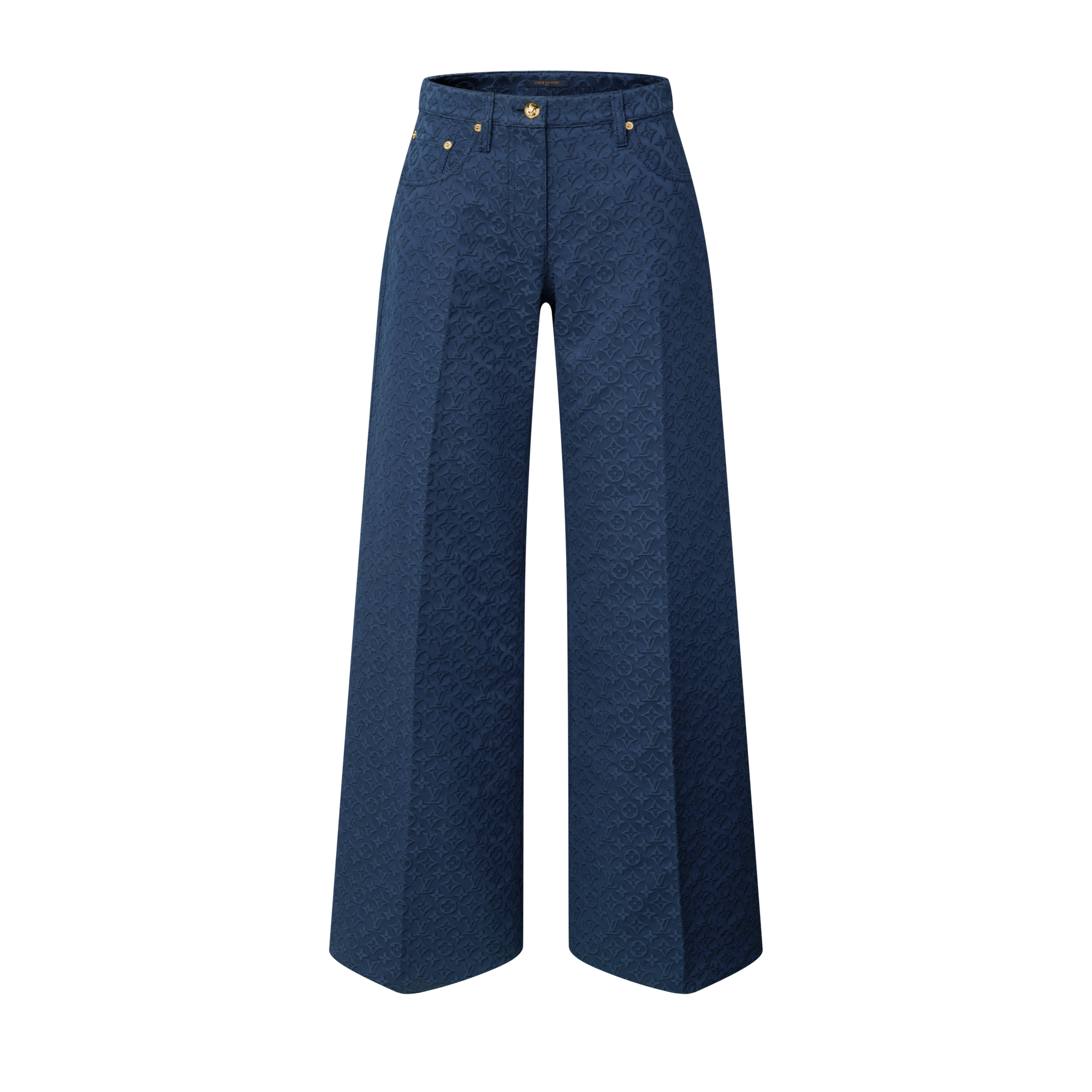 Monogram Jacquard Flared Pants - Women - Ready-to-Wear | LOUIS